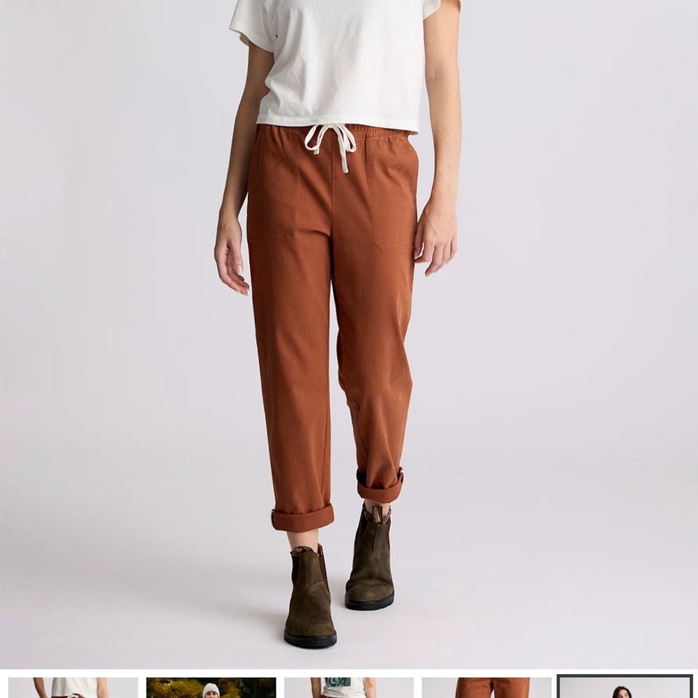 Women’s Pacifica Twill Pant 
Color Adobe 
Size Large (12-14)
EUC